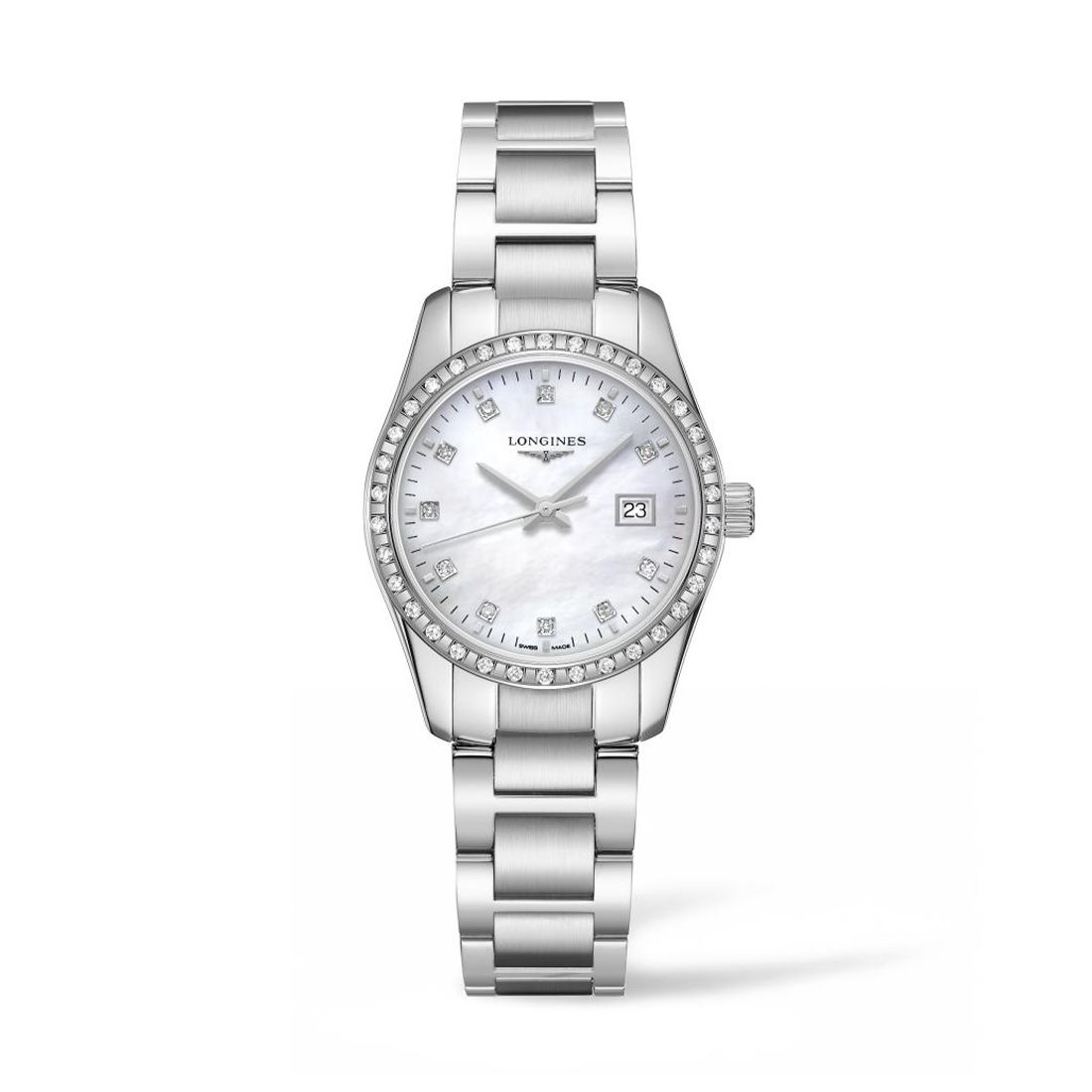 De Conquest Classic collectie van Longines combineert op vakkundige wijze moderniteit met de kenmerkende verfijndheid van het merk. De nieuwste elegante en strakke creaties van deze lijn hebben een vrouwelijke én opvallende eigentijdse uitstraling. De lijn is speciaal ontworpen voor het drukke leven van de moderne vrouw.